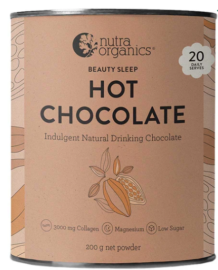 Nutra Organics  Collagen Hot Chocolate Salted Caramel 200g